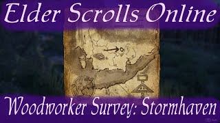 Woodworker Survey Stormhaven Elder Scrolls Online [upl. by Cony47]