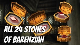 All 24 Stones of Barenziah amp How To Get Them  Skyrim Special Edition [upl. by Papke]