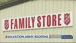 Salvation Army stores reopen with new guidelines [upl. by Alten]