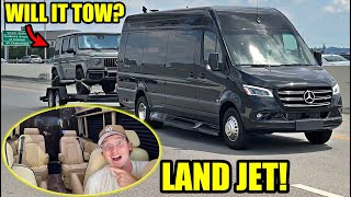 Buying The Most Luxurious Sprinter Van Ever For Towing [upl. by Carlin403]