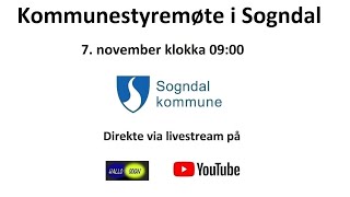 Kommunestyremøte i Sogndal 7 november 2024 [upl. by Daye]