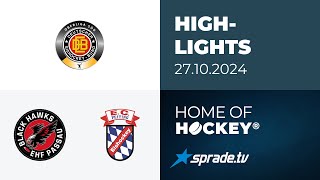 27102024  Highlights  EHF Passau Black Hawks vs EC Peiting [upl. by Nahta]