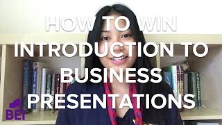 Introduction to Business Presentations for FBLA [upl. by Ayad]