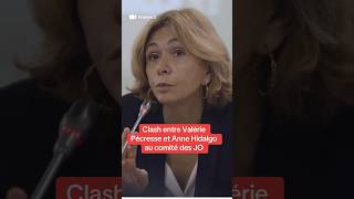 Clash entre Valérie Pécresse et Anne Hidalgo au comité des jo2024 [upl. by Yllek]