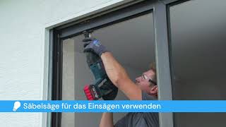 Fenster richtig ausbauen  Anleitung Schritt 2 [upl. by Polish]