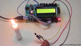 LM35 Temperature sensor interfacing with PIC18f4550 [upl. by Urquhart]