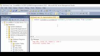 SQL Server  Fix Error  Msg 102 Incorrect syntax near [upl. by Norret]