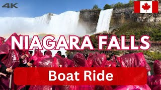 Niagara Falls Boat Ride  A mesmerizing experience [upl. by Salamone971]