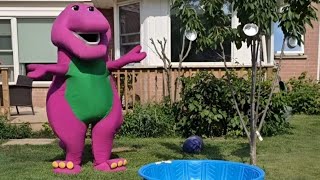 Jackson Performs Barney He Waded in the Water [upl. by Dleifniw]