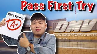 How To Pass Your DMV Written Permit Test 2023 First Try [upl. by Yellat998]