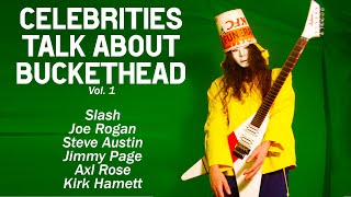 Celebrities talk about BUCKETHEAD 🎸🤘 [upl. by Bartholomeo474]