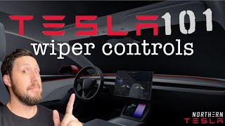 Everything You Need Know About Tesla Wipers  TESLA 101 [upl. by Arleen]