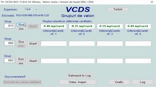 Verificare valori injectoare cu VCDSHow to check fuel injectors with VCDS [upl. by Mara]