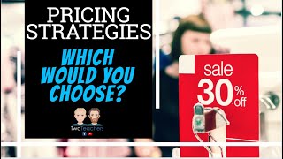 Pricing Strategies Explained [upl. by Eerised]