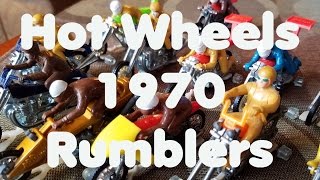 Hot Wheels 1970 Rumblers – Video No175 – December 5th 2016 [upl. by Airuam]