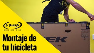 ¿CÓMO MONTAR UNA BICICLETA 🛠 TUTORIAL PARA EL MONTAJE EN CASA DE BICICLETA COMPRADA ONLINE [upl. by Dulsea]