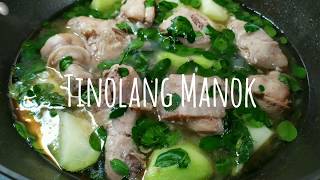 TINOLANG MANOK WITH SAYOTE AND MALUNGGAYMELDITAS CHANNEL [upl. by Neelyahs]