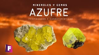 Azufre Propiedades  Caracteristicas y sus aplicaciones  Foro de minerales [upl. by Winifield]