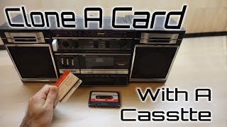 Clone Credit Card With A Cassette Tape [upl. by Nylarat]