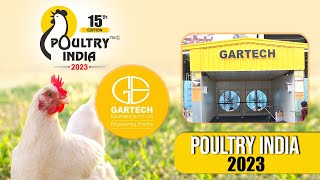 Manufacturer amp Supplier of Poultry Cage Equipment farming  Gartech  Poultry India 2023 [upl. by Marylou511]