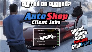 GTA Online Has The Autoshop Client Jobs Been Buffed [upl. by Anaicul]