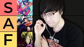 Ranking EVERY Jojos Bizarre Adventure Opening [upl. by Silrac]