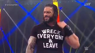 Roman Reigns makes shocking return attacks ‘The Fiend’ Bray Wyatt and Braun Strowman [upl. by Connors]