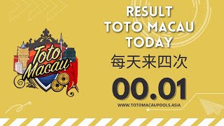 LIVE TOTO MACAU  LIVE DRAW MACAU  LIVE MACAU HARI INI JUMAT 12 DESEMBER 2023  JAM 0001 WIB [upl. by Alethia439]