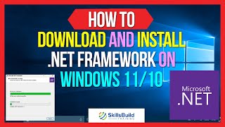 💥 How to Download and Install NET Framework on Windows 1110 [upl. by Echikson898]