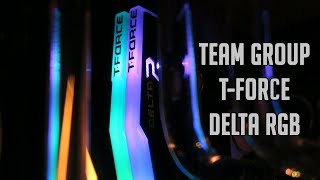 TEAM GROUP TFORCE DELTA RGB  first impression [upl. by Nydnarb195]