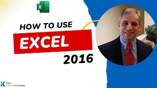 Excel Tutorial 2016 Excel Part 1 of 2  Beginner to Intermediate Tutorial [upl. by Daniell]