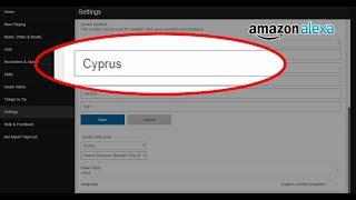 Change Amazon Alexa location to ANY COUNTRY [upl. by Ynottirb]