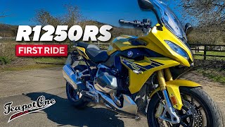 BMW R1250RS First Ride  Whats the verdict [upl. by Anilef]