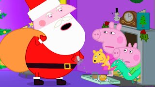 Peppa Pig Português Brasil  O Natal da Peppa na casa da vovó e do vovô  Desenhos Animados [upl. by Yentirb]