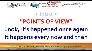 POINTS OF VIEW KARAOKE LYRICS BY JOEY ALBERT amp POPS FERNANDEZ [upl. by Aymik541]