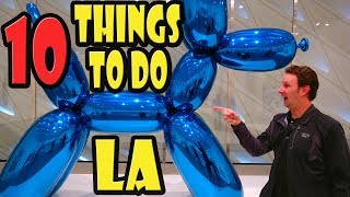 10 Best Things to do in Downtown Los Angeles [upl. by Anaet]