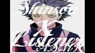 Hitoshi Shinsou x Listener ASMR My Hero Academia [upl. by Ferneau]