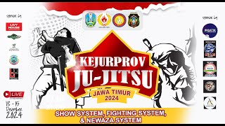 LIVE  Day 2  KEJURPROV JUJITSU JAWA TIMUR 2024 part 1 [upl. by Osnerol]