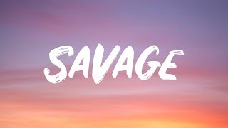 Megan Thee Stallion  Savage Lyrics [upl. by Hama518]