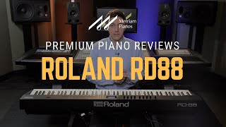 🎹Roland RD88 Digital Stage Piano Review amp Demo  Lighter amp More Affordable🎹 [upl. by Htebsil]