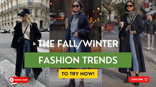 How to Stay Stylish with FallWinter Fashion Trends [upl. by Pollack529]