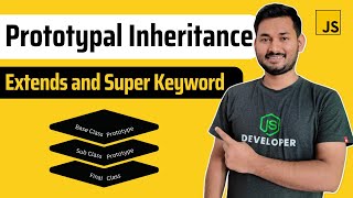 Prototypal Inheritance  Extends and Super Keyword in JS  The Complete JavaScript Course  Ep86 [upl. by Sasnak540]