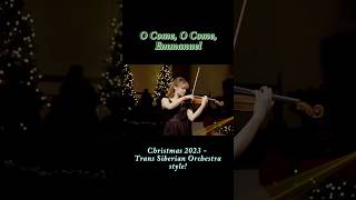 Merry Christmas 🎄 violinist christmasmusic transsiberianorchestra [upl. by Fishbein]