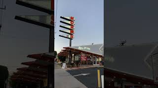 Googie Architecture Norms Restaurant Los Angeles California [upl. by Sherwood]