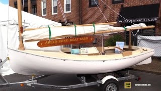 2016 Areys Pond Entry Level 14 Sailing Boat  Walkaround  2016 Annapolis Sailboat Show [upl. by Aleek]