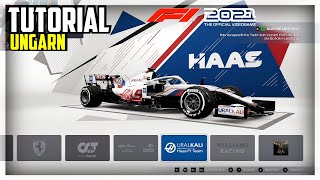 F1 2021 UNGARN SETUP amp STRECKENGUIDE DE  Formel 1 2021 Tipps und Tricks Hungaroring Tutorial [upl. by Martainn]