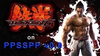 TEKKEN 6 on PPSSPP v09 for Windows PC [upl. by Hgielrac564]