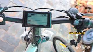 Sw900 Ebike Display How to reset odometer in Ebike LCD Display [upl. by Wendelina]