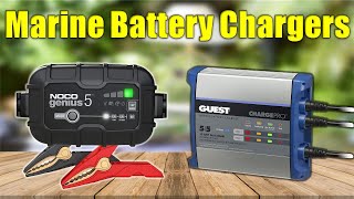 Top 5 Best Marine Battery Chargers Reviews [upl. by Zuckerman]