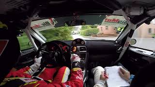 JMC Rally Jalhay  Onboard Fred Bouvy  Jl Hottelet Subaru Impreza [upl. by Werdn913]